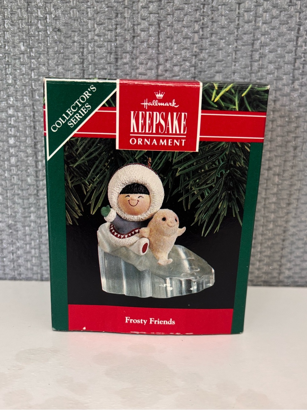 Hallmark Keepsake Ornament 1990 11 Series Frosty Friends Collectors Ice Seal